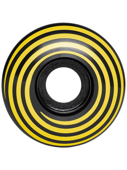 Hazard Skateboard Wheels Swirl CP Radial Black 53MM