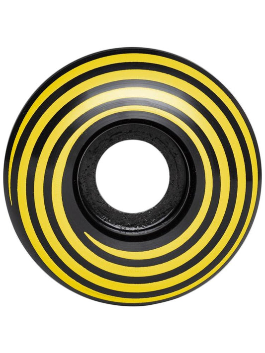 Hazard Skateboard Wheels Swirl CP Radial Black 53MM