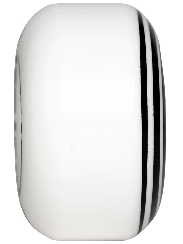 Hazard Skateboard Wheels Swirl CP Radial White 60MM