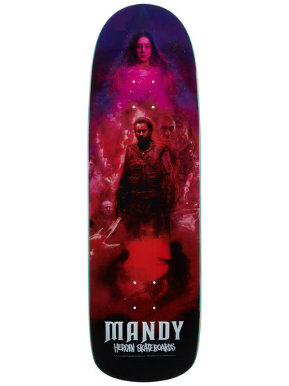Heroin Skateboard Deck x Mandy Poster 9.6"