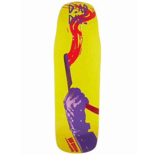 Heroin Skateboard Deck Dead Dave Giallo 9.75"