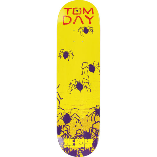 Heroin Skateboard Deck Tom Day Giallo 8.5"