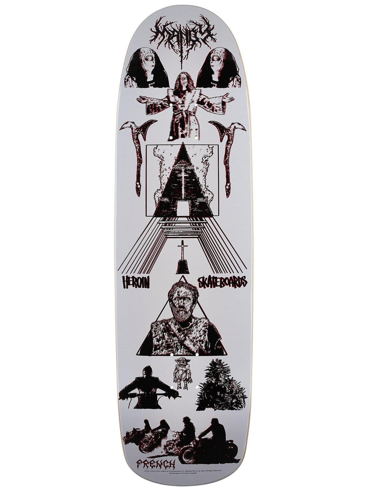 Heroin Skateboard Deck X French Deck 8 88
