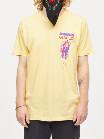 Heroin Tee Giallo Yellow New Skateboard T-Shirt