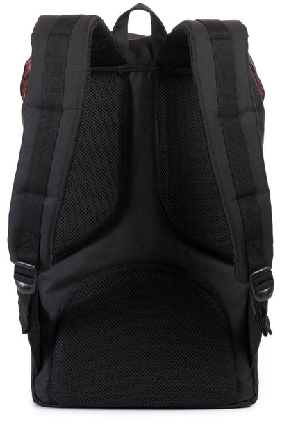 Herschel Supply Co Backpack Little America Black/Tan Synthetic Leather Bag