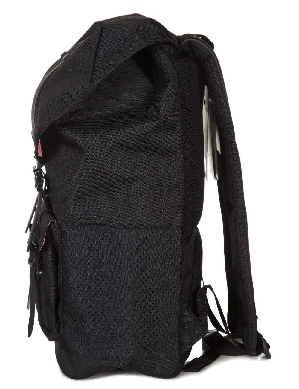 Herschel Supply Co Backpack Little America Black Rubber Mesh School Travel Bag