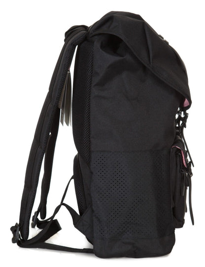 Herschel Supply Co Backpack Little America Black Rubber Mesh School Travel Bag