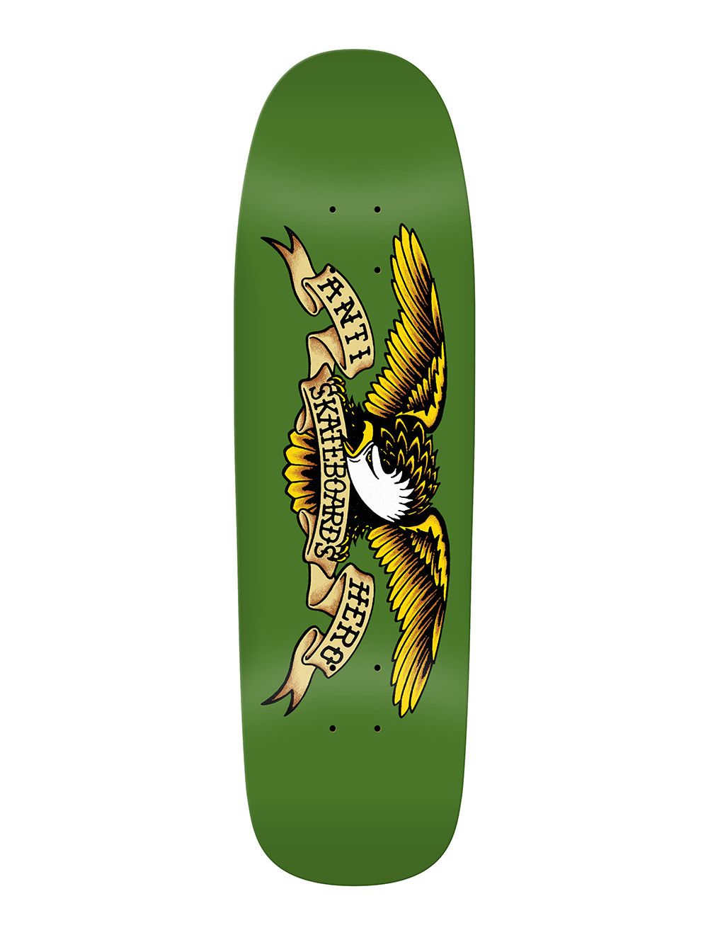 Anti Hero Skateboard Deck Shaped Eagle Green Giant 9.56" Directional Antihero