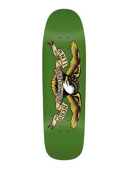 Anti Hero Skateboard Deck Shaped Eagle Green Giant 9.56" Directional Antihero