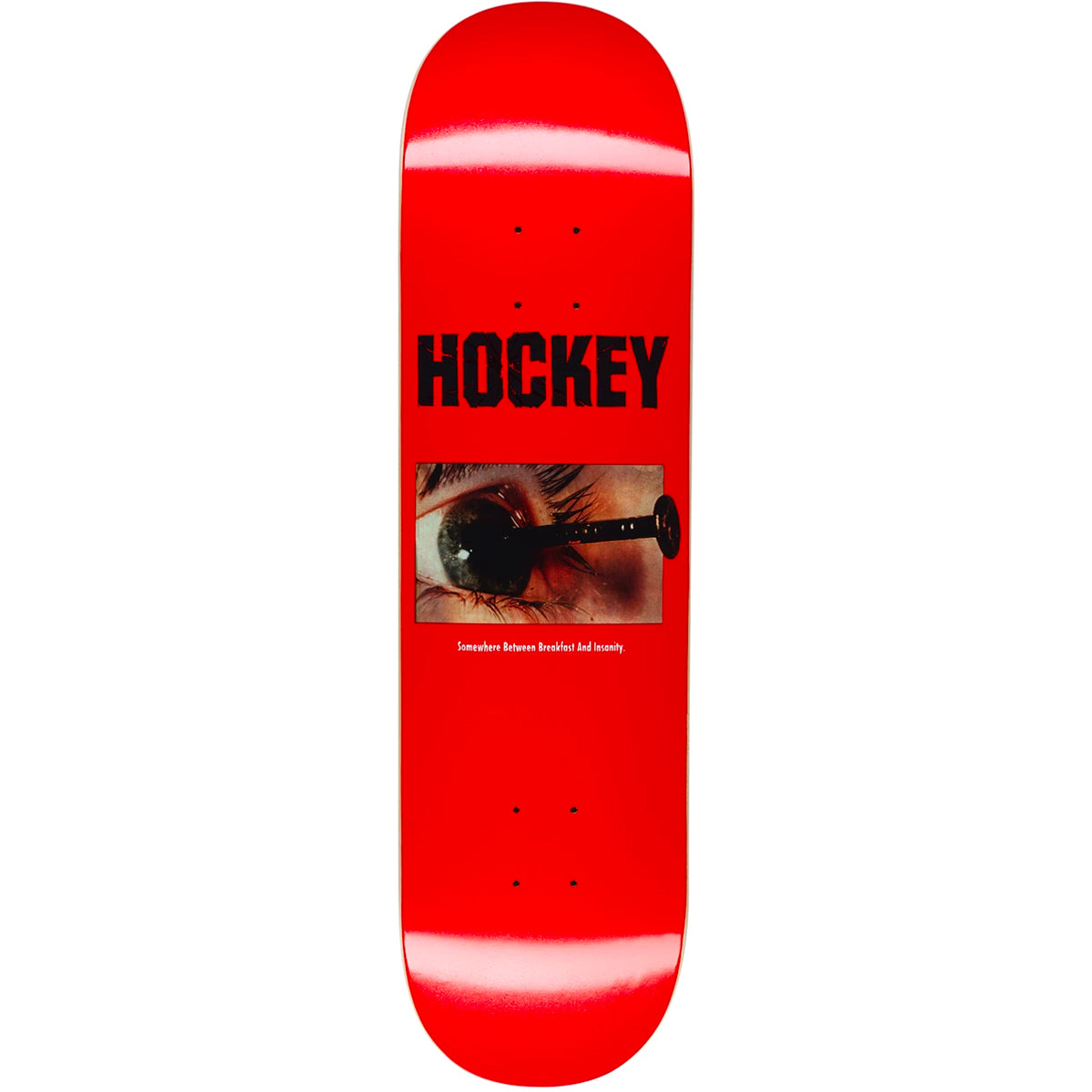 Hockey Skateboard Deck Ben Kadow Breakfast Insanity 8 38