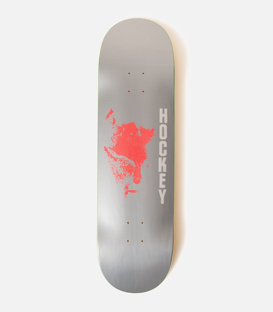 Hockey Skateboard Deck Chaos Grey 9"