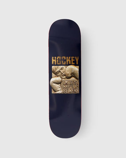Hockey Skateboard Deck John Fitzgerald Happy To Be Here 8.5"