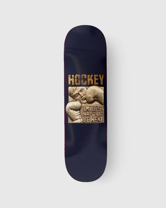 Hockey Skateboard Deck John Fitzgerald Happy To Be Here 8.5"