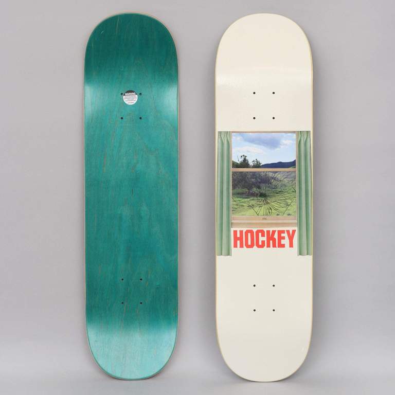 Hockey Skateboard Deck Looking Glass 8 5