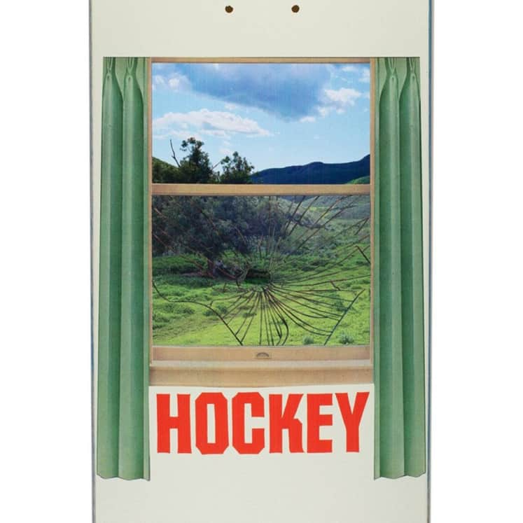 Hockey Skateboard Deck Looking Glass 8.5"