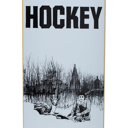 Hockey Skateboard Deck Nik Stain Whisper Blue 8.5"