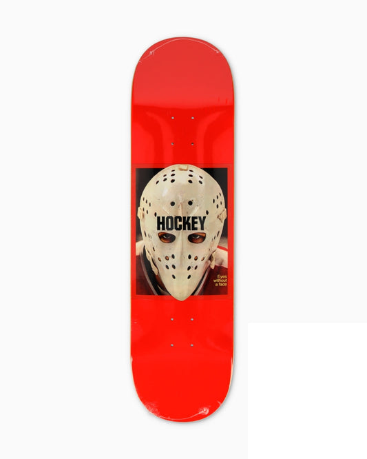 Hockey Skateboard Deck War On Ice Red 8.5"