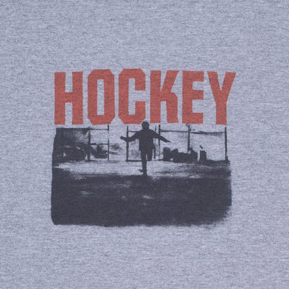 Hockey Crew Allens Inferno Crewneck Ash Skateboard Sweatshirt