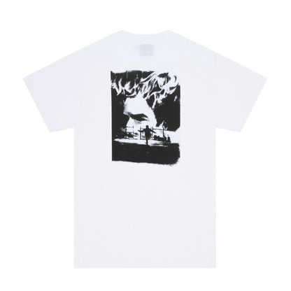 Hockey Tee Allens Inferno White Skateboard T-Shirt