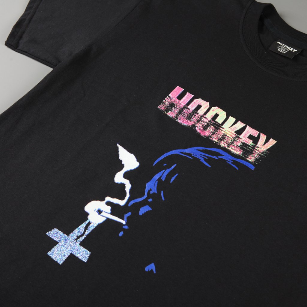 Hockey Tee Confession Black Skateboard T-Shirt