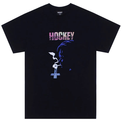 Hockey Tee Confession Black Skateboard T-Shirt