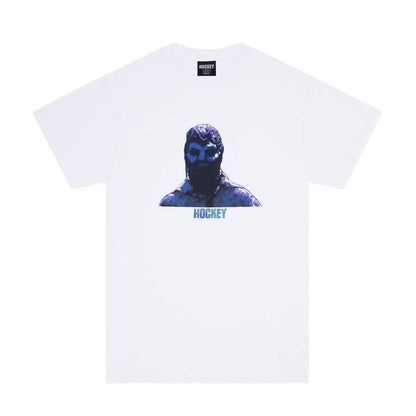 Hockey Tee End Scene White Skateboard T-Shirt