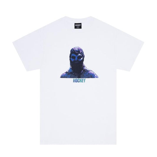 Hockey Tee End Scene White Skateboard T-Shirt