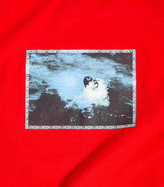 Hockey Tee Rescue Red Skateboard T-Shirt