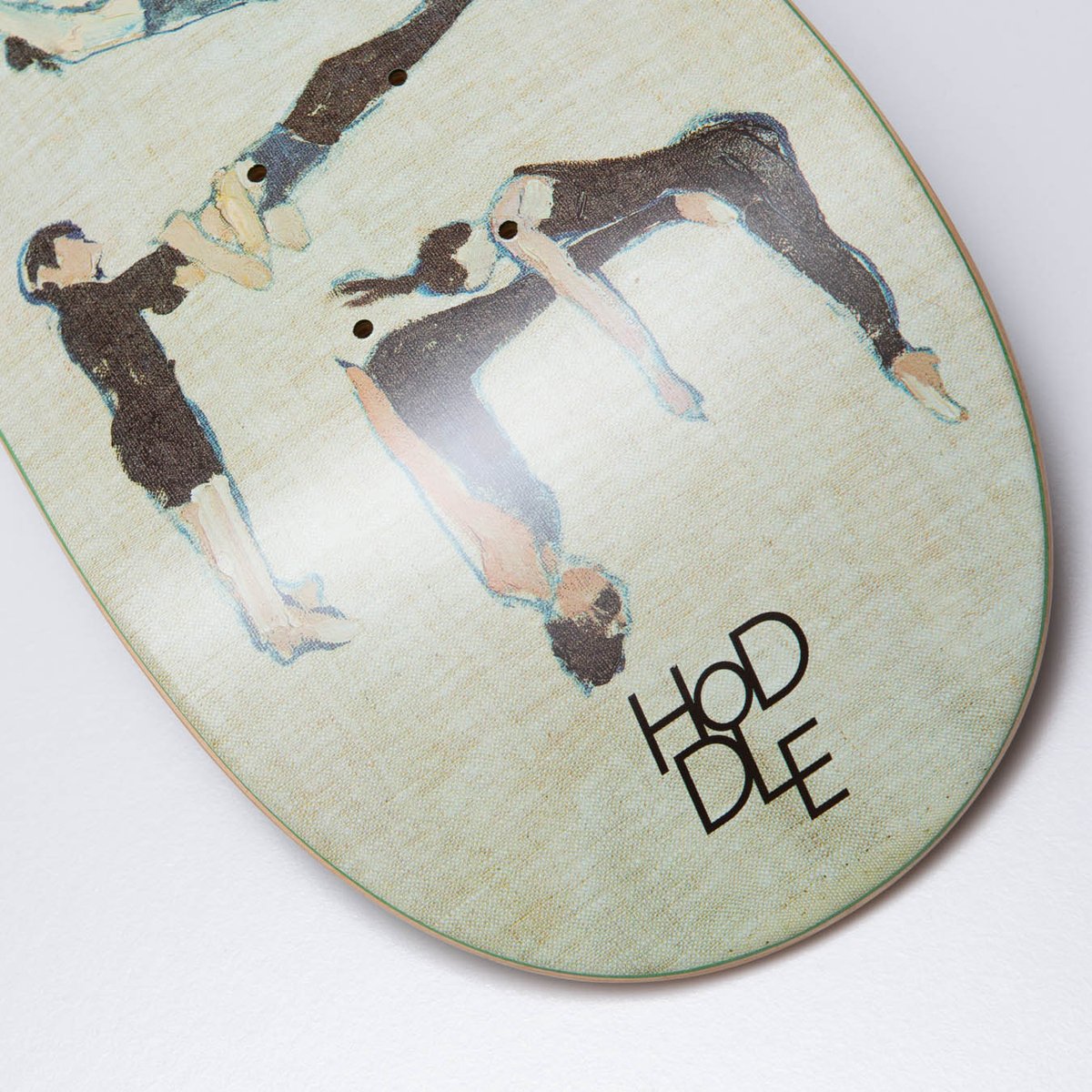 HoDDLE Skateboards Deck Gian Yoga Logo 8.5" Art by Gian Manik