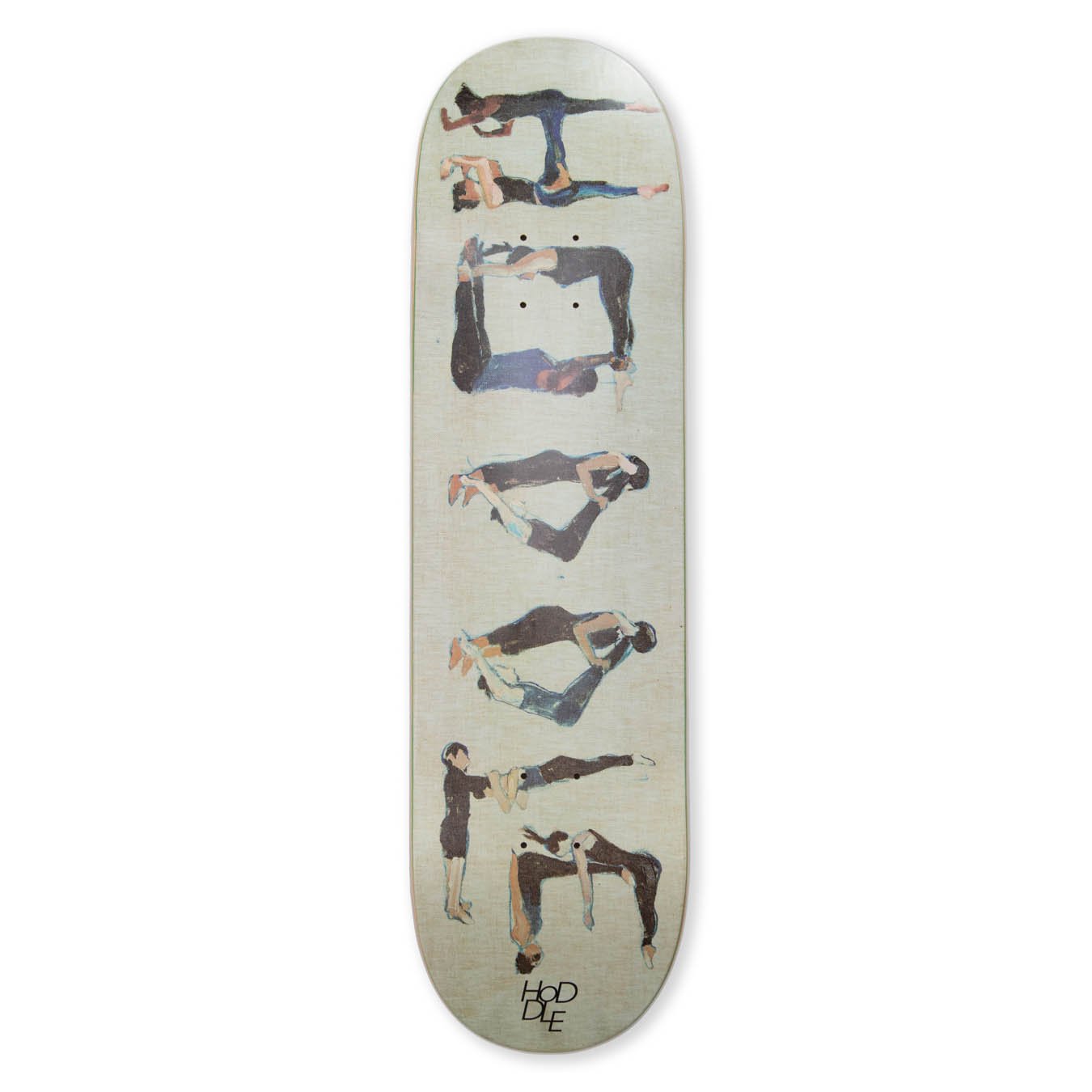 HoDDLE Skateboards Deck Gian Yoga Logo 8.5" Art by Gian Manik