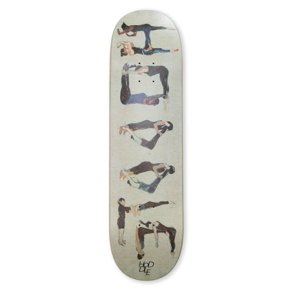 Hoddle Skateboards Deck Gian Yoga Logo 8 5 Art By Gian Manik