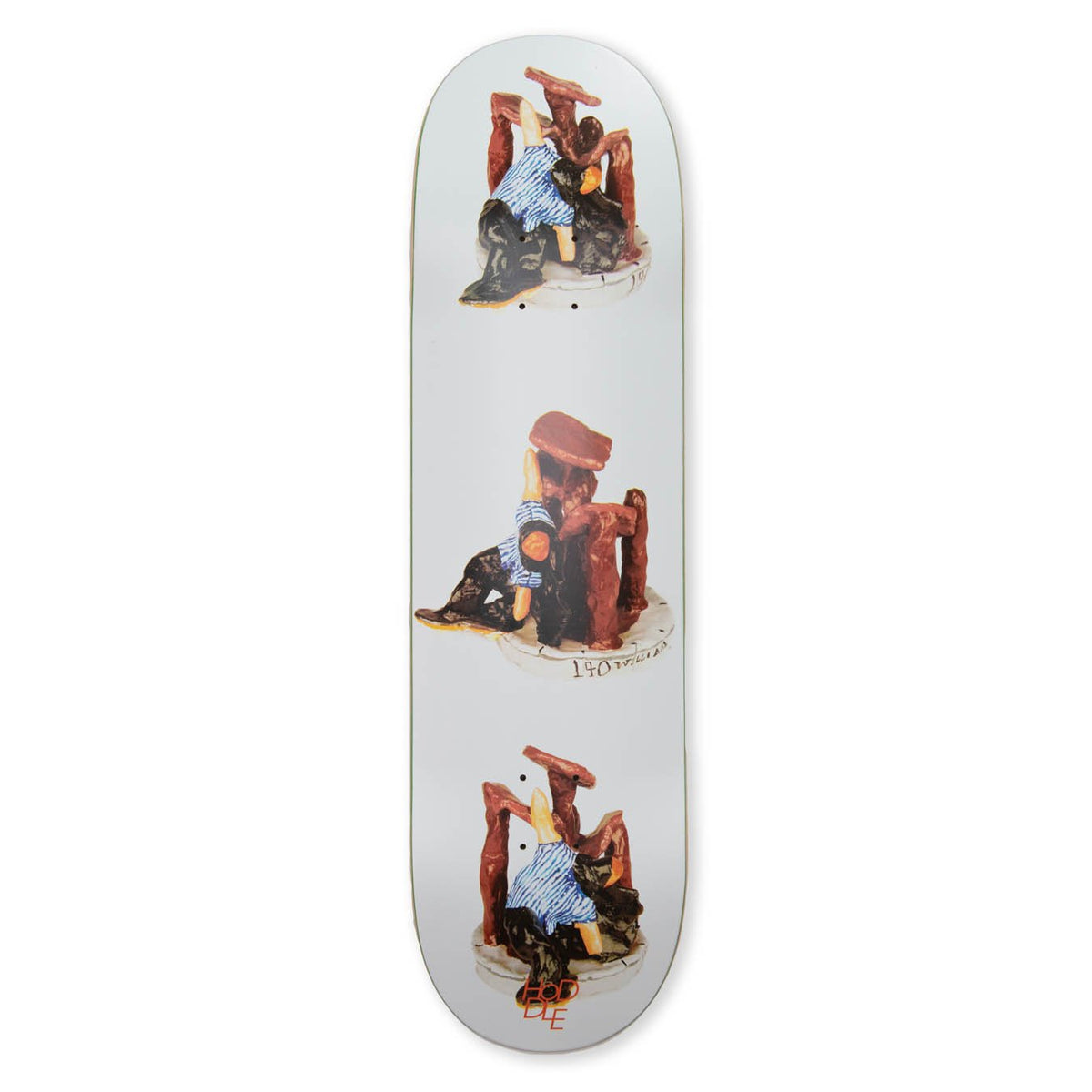 Hoddle Skateboards Deck Williams Street Ceramic 8 5 Art By Eli Wolfe Cheshire