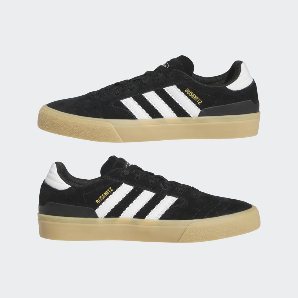 Adidas Shoes Busenitz Vulc Ii Black Ftw White Gum Us Size Skateboard Sneakers