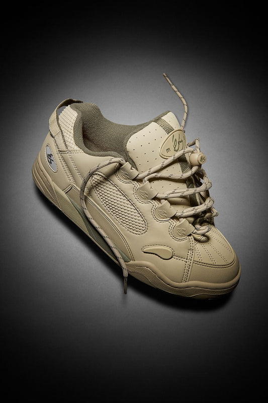 eS Shoes Muska Tan Green Re-issue Vegan US SIZE Skateboard Sneakers
