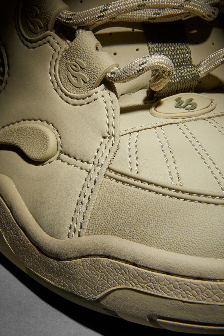 eS Shoes Muska Tan Green Re-issue Vegan US SIZE Skateboard Sneakers