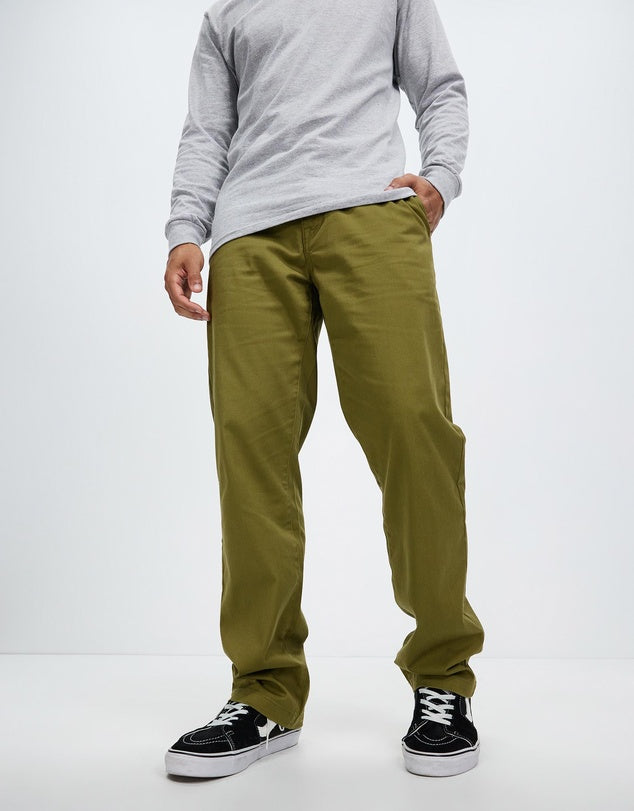 Volcom Pants Frickin Regular Stretch Old Mill Chino