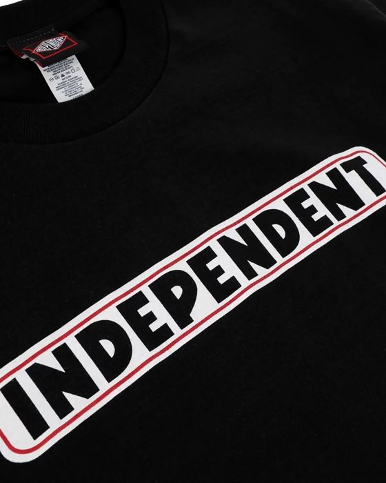 Indy Tee Bar BLACK Independent Trucks Skateboard T-Shirt