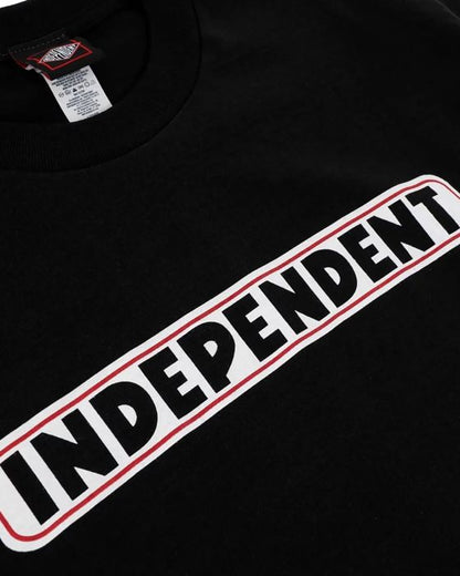 Indy Tee Bar BLACK Independent Trucks Skateboard T-Shirt