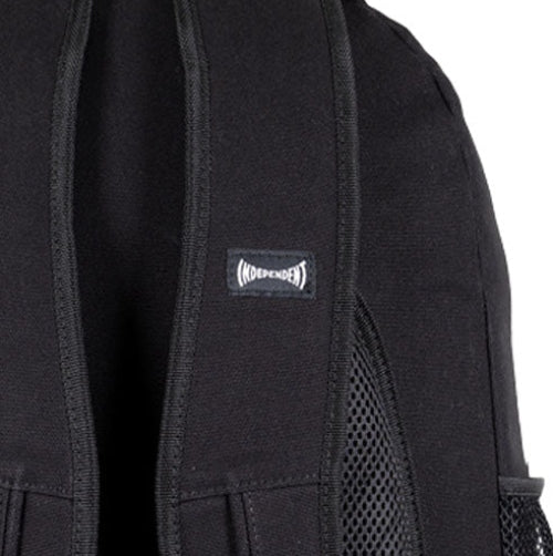 Indy Trucks Backpack Span Black Skateboard Straps Independent School Travel Bag