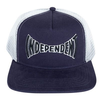 Independent Trucker Cap Spanning Midnight Navy OSFA Indy Trucks Skateboard Hat