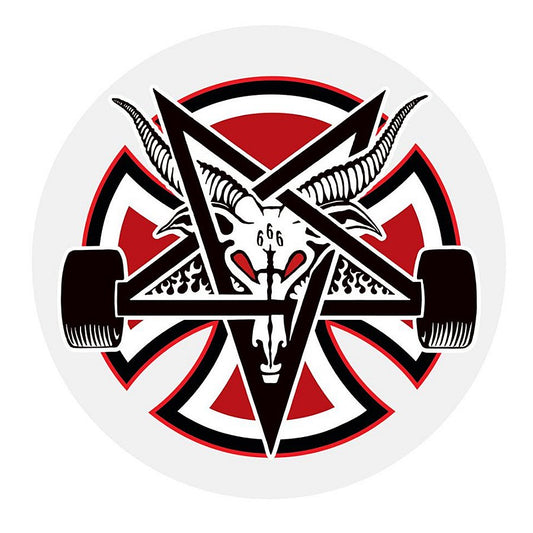 Independent Trucks x Thrasher Stickers 5 Pack Pentagram Indy Skateboard Sticker