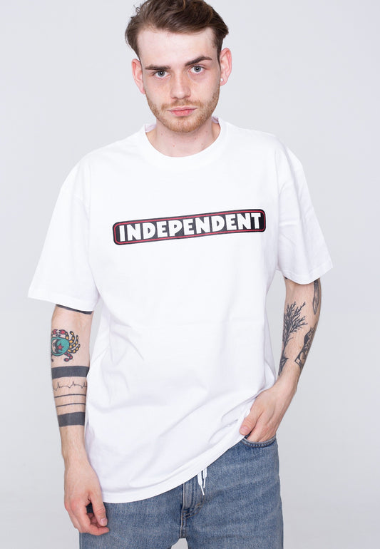 Indy Tee Bar WHITE Independent Trucks Skateboard T-Shirt