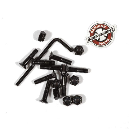 Indy Cross Bolts 7/8" Allen Black Independent Skateboard Trucks Hardware