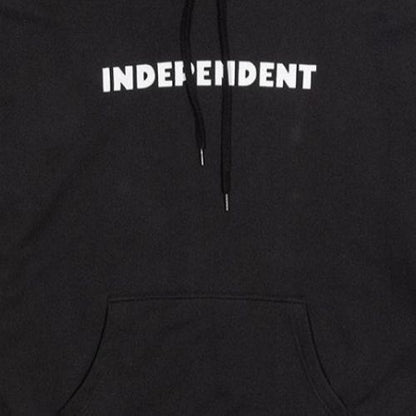 Indy Hood ITC Grind Chest OG Fit Black Independent Skateboard Jumper Pullover
