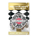 Indy Precision Bolts 7 8 Gold Black Independent Skateboard Trucks Hardware