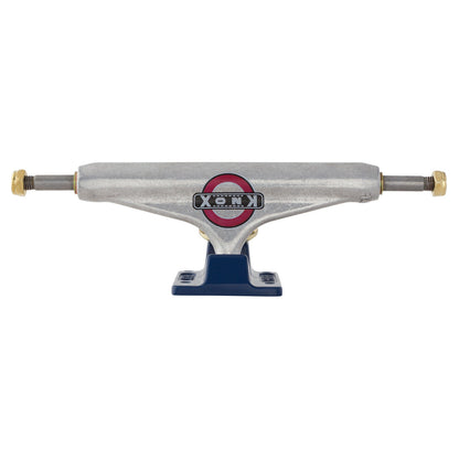 Indy Skateboard Trucks 144 Knox Hollow Silver/Navy Independent 8.25"
