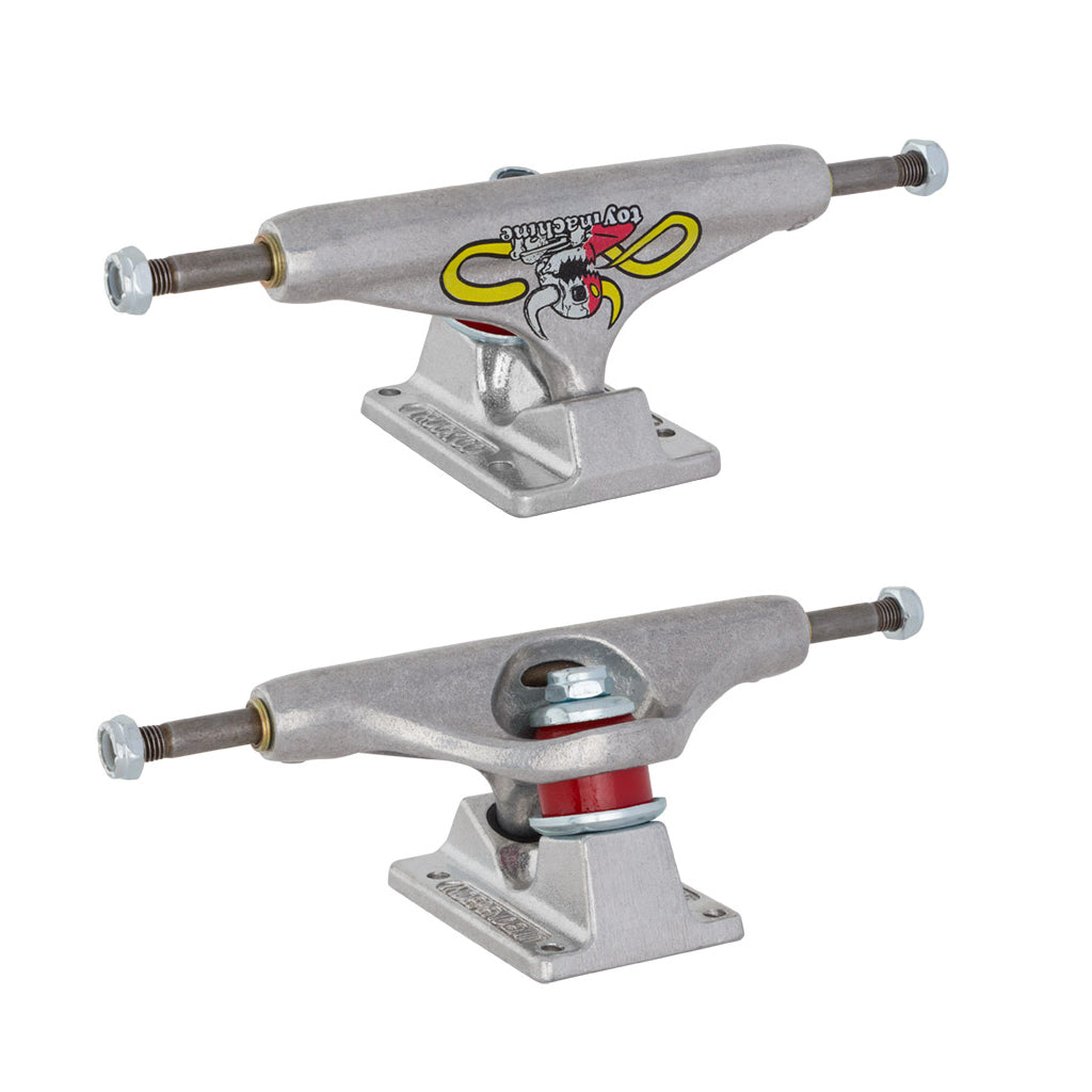 Indy Skateboard Trucks 144 Toy Machine Silver Standard 8.25"