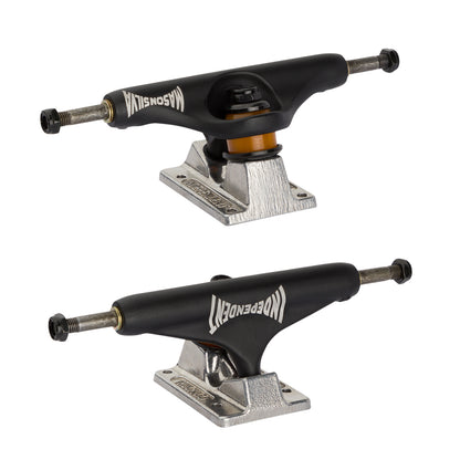 Indy Skateboard Trucks 144 Pro Mason Silva Black Silver Standard 8.25"