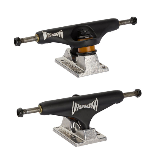 Indy Skateboard Trucks 144 Pro Mason Silva Black Silver Standard 8.25"