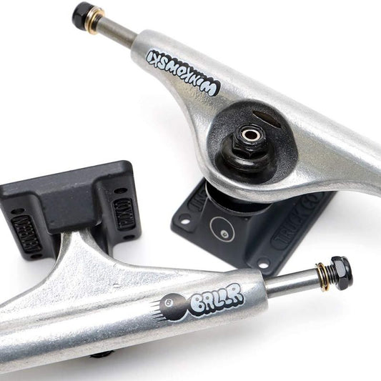 Indy Skateboard Trucks 144 Winkowski Baller Hollow Silver/Blk Independent 8.25"